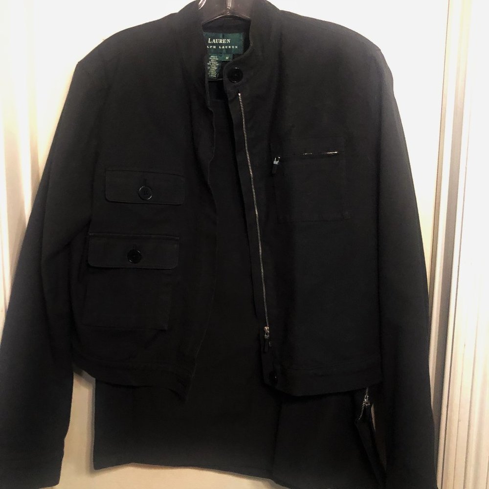 Ralph Lauren 2pc Suit 98% Cotton 2% Spandex SZ 10